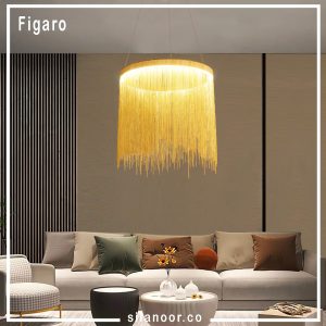 آویز طلایی مدرن