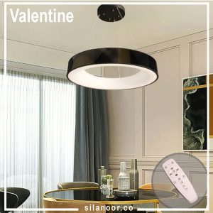 آویز والنتین دایره